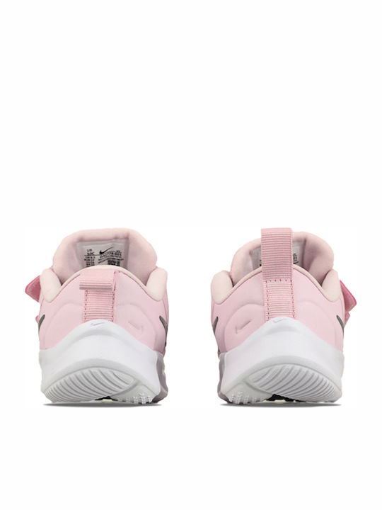 Star Runner Star Runner 3 Kids Sports Shoes Running with Hoop & Loop Closure Pink Foam / Black