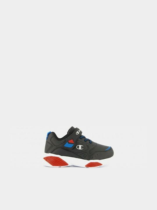 Wave B Ps Kids Sneakers with Scratch & Lights Blue