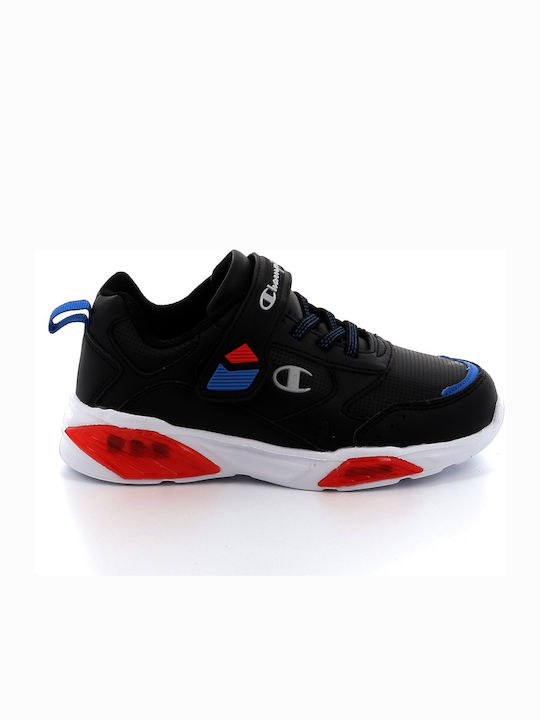 Wave B Ps Kids Sneakers with Scratch & Lights Blue