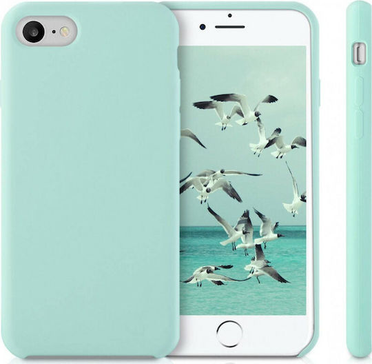 KWmobile Rubber Back Cover Σιλικόνης Mint (iPhone 8/7)