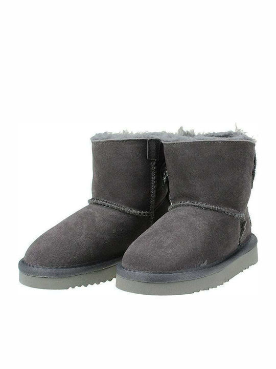 Lelli Kelly Kids Suede Boots Gray