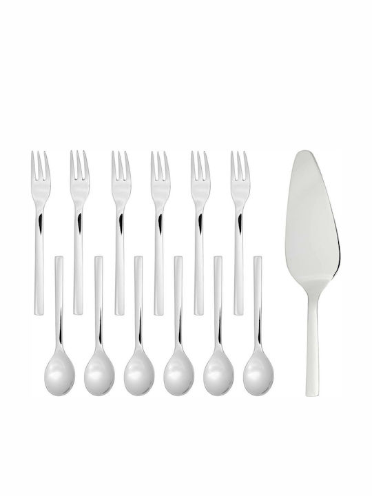 WMF 13-Piece Silver Cutlery Set Nuova