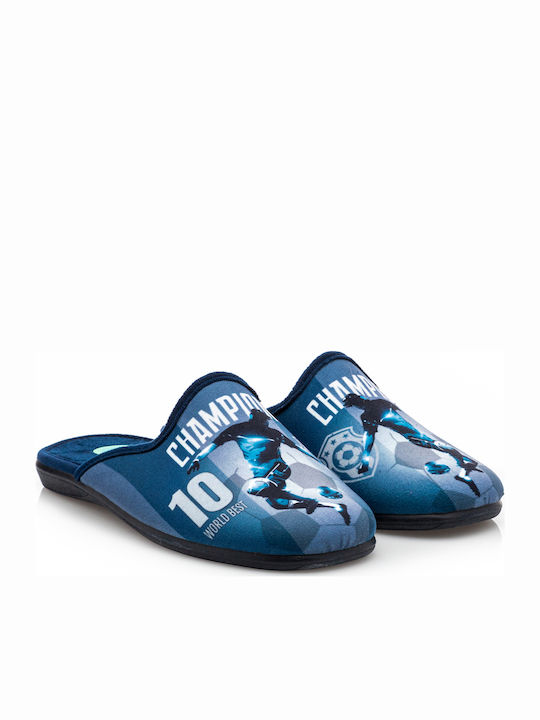 Blue Slippers