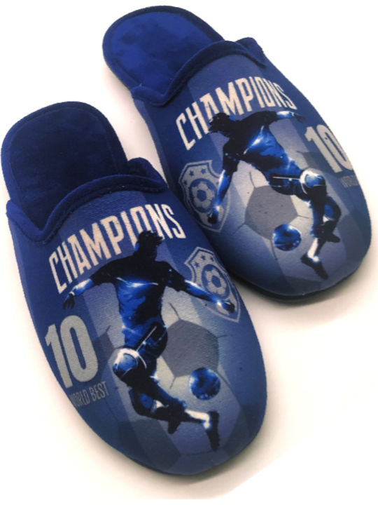 Blue Slippers
