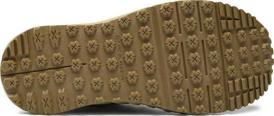 Under Armour Military Half Boots Valsetz Mid from Synthetic Leather Brown 3023741-200