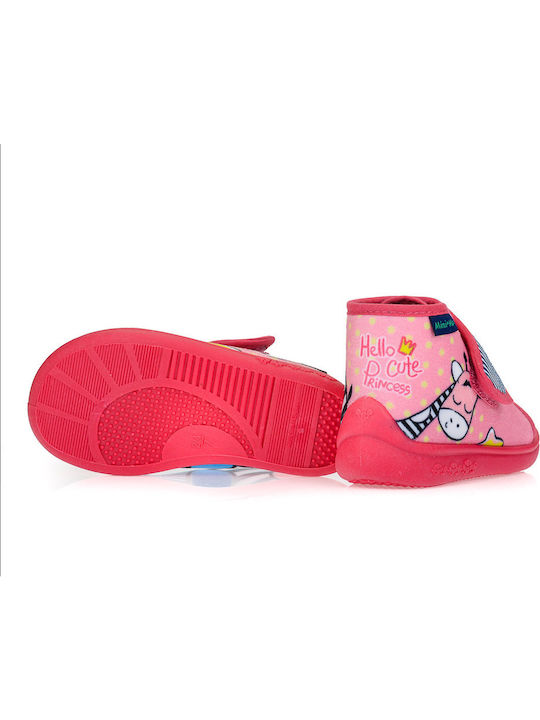 Kinderhausschuhe Stiefel Rosa