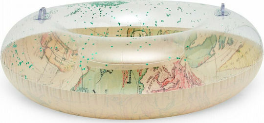 Legami Milano Travel Inflatable Float for Sea with Handles with Glitter 120x44cm