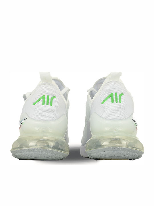 Air Max 270 Air Max 270 Gs Детски маратонки Low Бяло / Алуминий / Черно / Светлозелено Spark