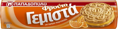 Παπαδοπούλου Kekse Γεμιστά Mit Füllung Orange 1Stück 200gr