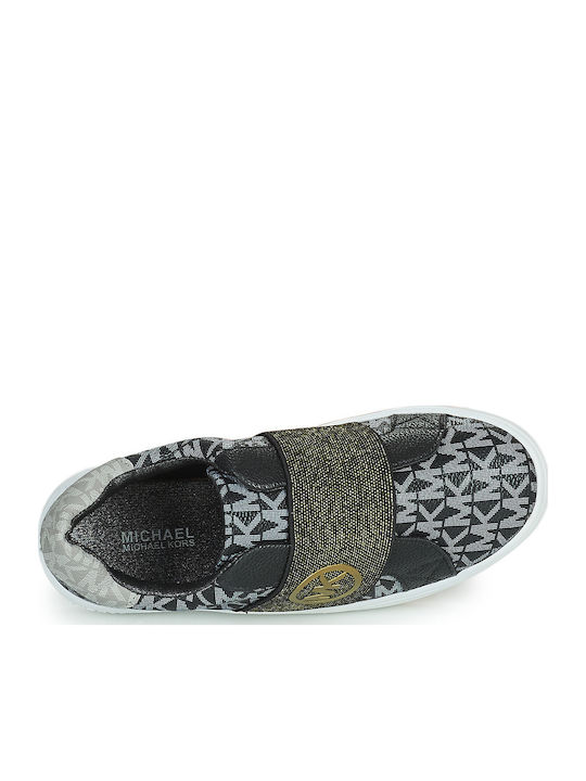 Jordana Παιδικά Sneakers Slip-on Μαύρα