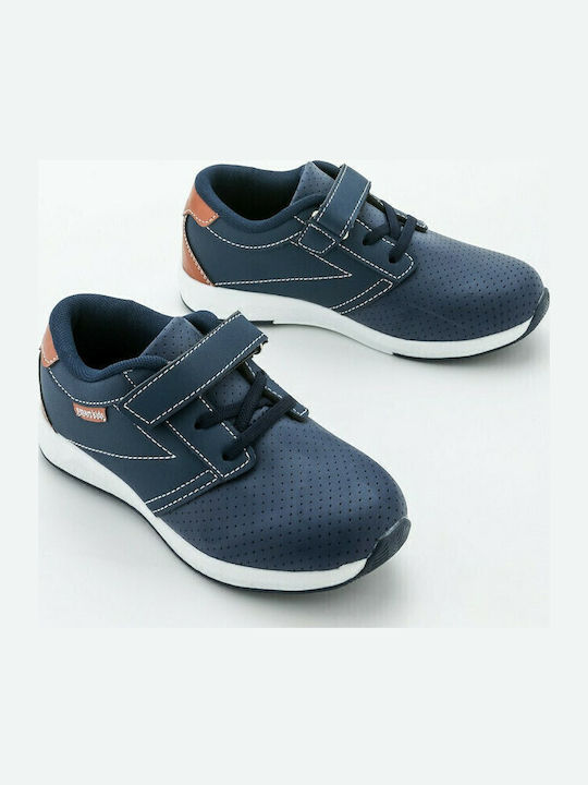 Παιδικά Sneakers με Σκρατς Μπλε