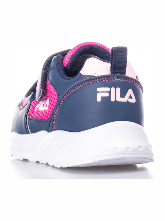 Comfort Happy Încălțăminte sport Joasa pentru copii cu scai Fuchsia