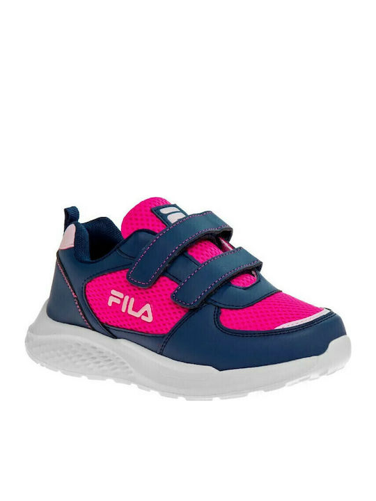 Comfort Happy Încălțăminte sport Joasa pentru copii cu scai Fuchsia