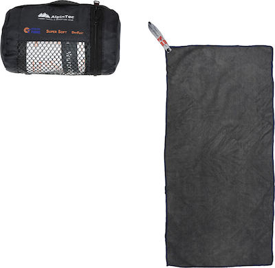 AlpinPro Drysoft Πετσέτα Προσώπου Microfiber Μπλε 80x40εκ.