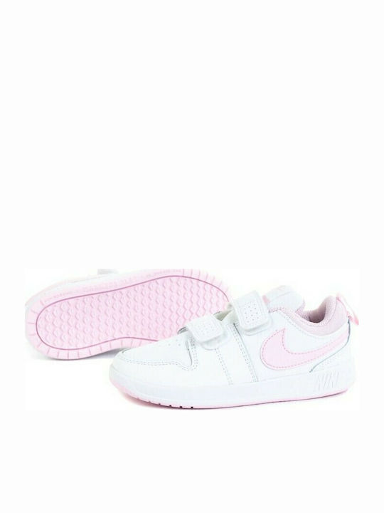 Pico 5 Kids Sneakers with Scratch White / Pink Foam
