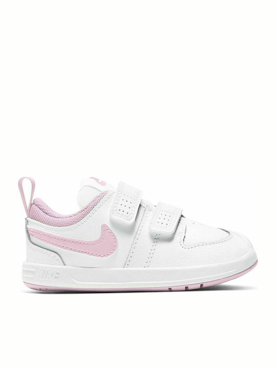 Pico 5 Kids Sneakers with Scratch White / Pink Foam