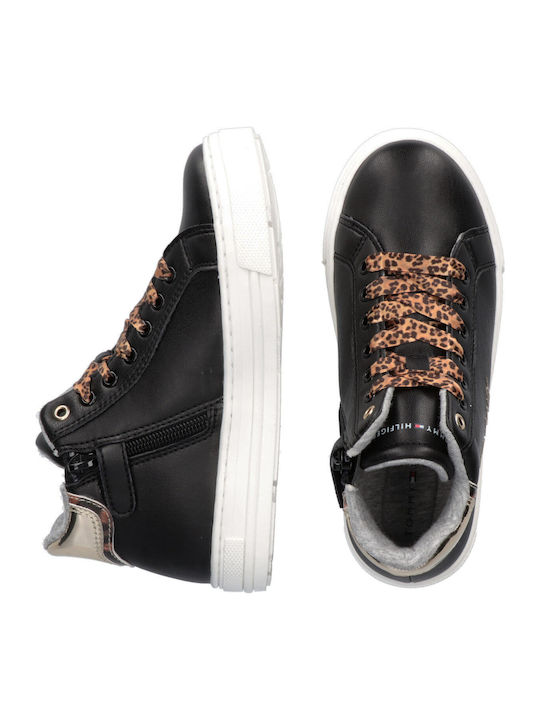 Kids Sneakers High Black