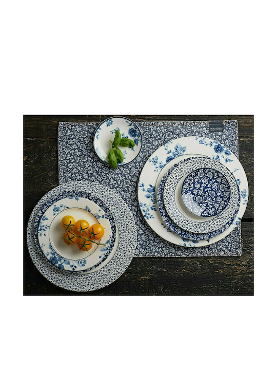 Laura Ashley Blueprints Porcelain Salad Bowl China Rose 23x23x9cm