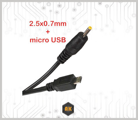Muzik Universal Power Adapter 5V 2.5A with Power 12.5W (LC010U050)