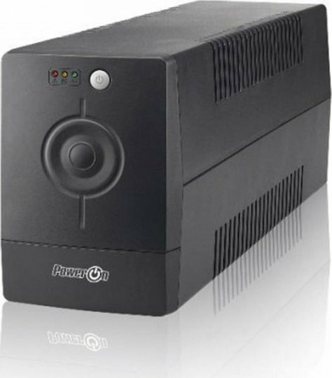 Power On AP-720 USV 720VA 360W mit 2 Schuko Steckdosen