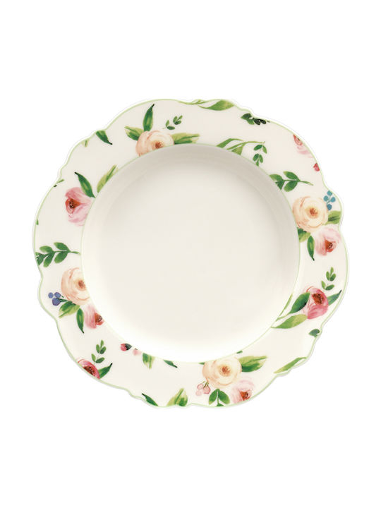 Cryspo Trio Primavera Multicolour Porcelain Dinnerware Set 18pcs