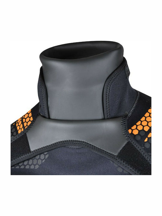 Beuchat Ice Pro Dry Ολόσωμη Στολή Κατάδυσης με Φερμουάρ Μαύρη 4mm
