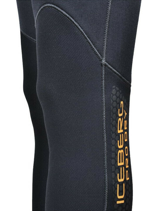 Beuchat Ice Pro Dry Ολόσωμη Στολή Κατάδυσης με Φερμουάρ Μαύρη 4mm