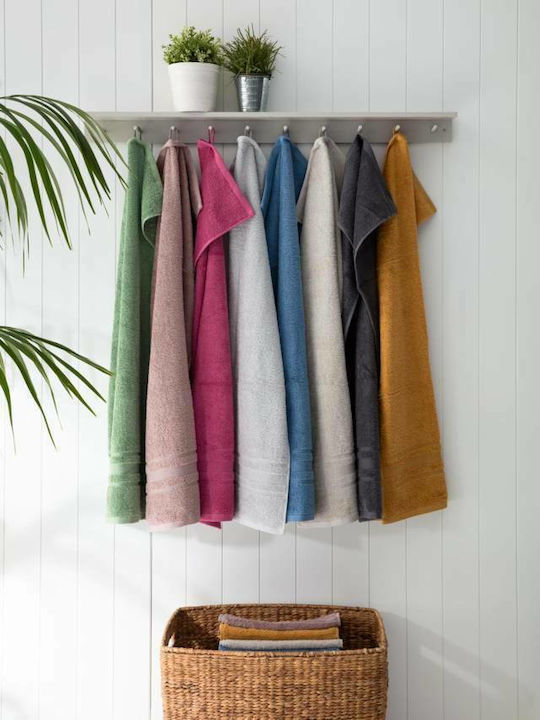 Vesta Home Bath Towel Sithonia 80x150cm Blue Weight 550gr/m²