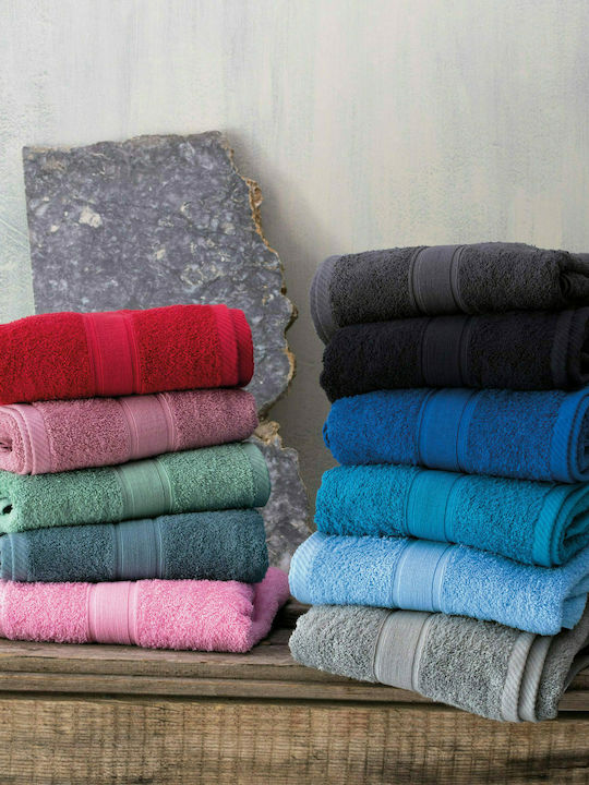 Rythmos Hand Towel Illusion 30x50cm. Denim Weight 480gr/m²