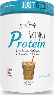 QNT Easy Body Skinny Protein Molkenprotein mit Geschmack Eiskaffee 450gr