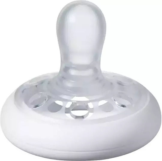 Tommee Tippee Suzete ortodontice Silicon Albastru deschis și alb pentru 0-6 luni 2buc