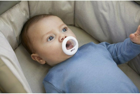 Tommee Tippee Closer To Nature Orthodontic Pacifiers Silicone White/Turquoise for 6-18 months 2pcs