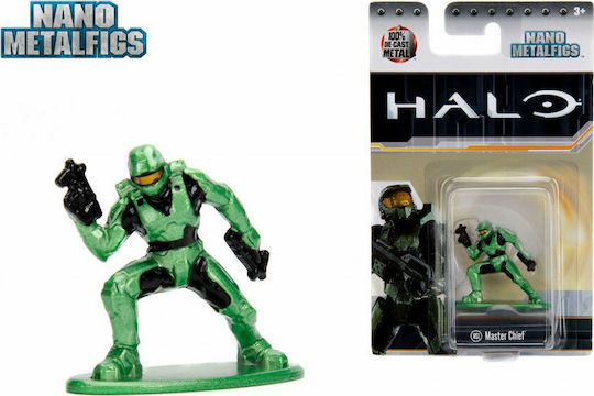 Halo Master Chief Diecast Nano Metalfig Φιγούρα 4.191εκ.
