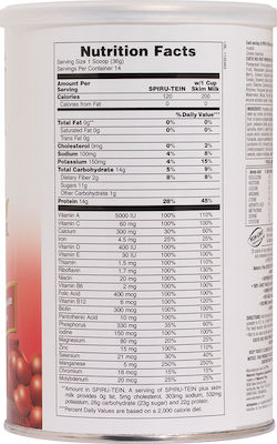 Nature's Plus Spiru-Tein High-Protein Energy Meal Gluten Free with Flavor Exotic Red Fruit 504gr