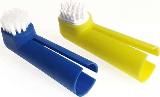 Flamingo Toothbrush Finger Brush Zahnpflege Ring Hund