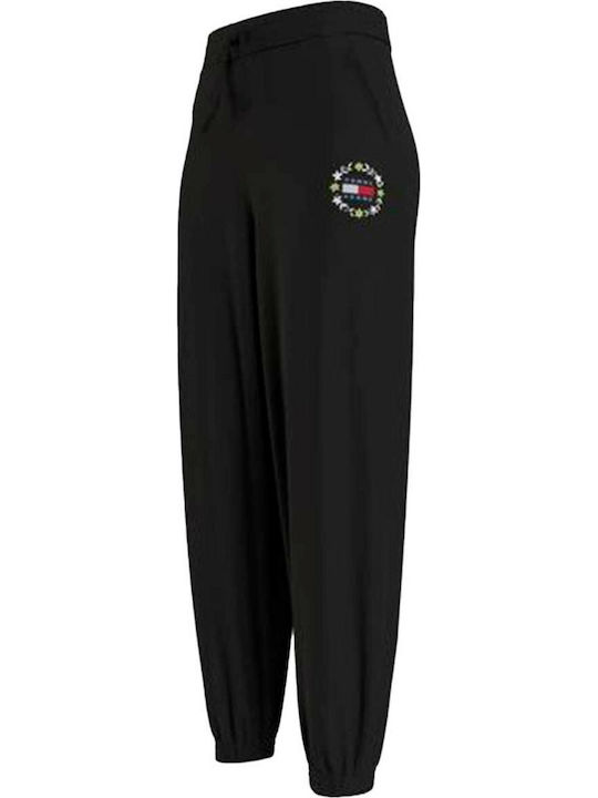 Tommy Hilfiger Damen-Sweatpants Jogger Schwarz