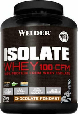 Weider Isolate Whey 100 CFM Whey Protein with Flavor Vanilla Cream 2kg