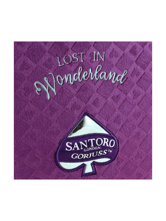 Santoro A Little More Tea Kinder Rucksack Umhängetasche Lila 30cmx10cmx30cmcm
