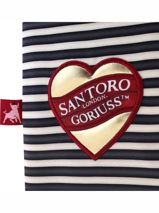 Santoro Finding My Way Kids Bag Shoulder Bag Burgundy 12cmx2cmx18cmcm