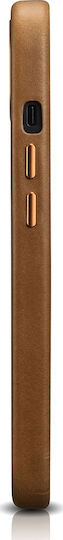 iCarer Oil Wax Back Cover Δερμάτινο Καφέ (iPhone 13 Pro Max)