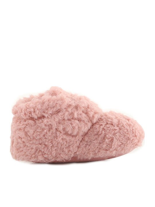 UGG Βρεφικά Παντοφλάκια Αγκαλιάς Ροζ Bixbee