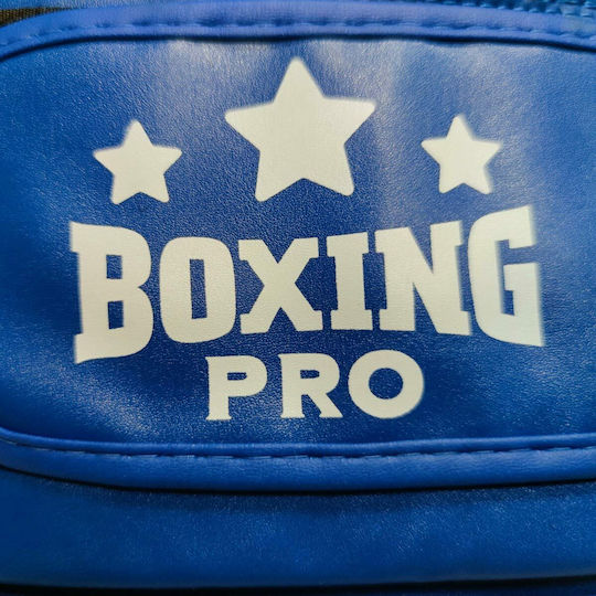 Boxing Pro Hellas 1821 941001 Γάντια Πυγμαχίας από Συνθετικό Δέρμα για Αγώνα Μπλε