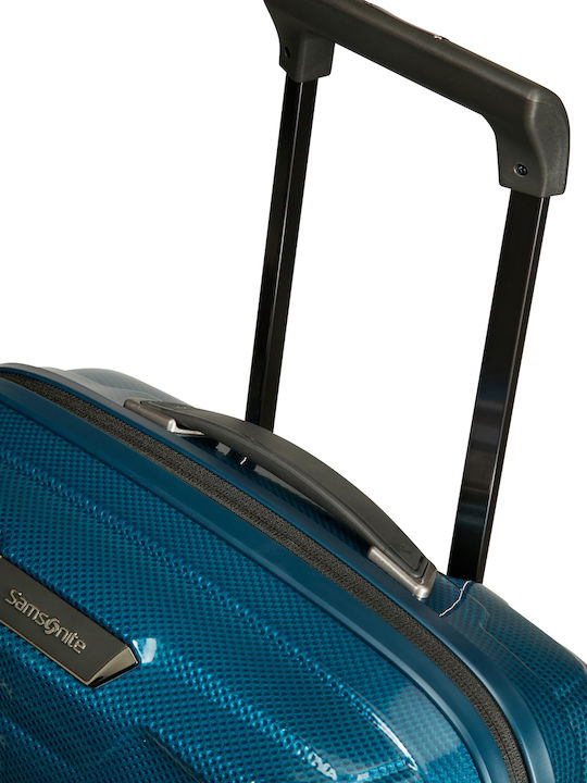 Samsonite Proxis Cabin Hard Green Suitcase With 4 Wheels Height 55cm
