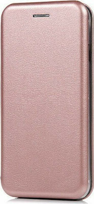 Synthetic Leather Book Rose Gold (Huawei Y6 2019)