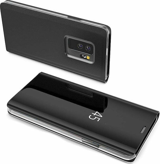 Clear View Book Plastic Negru (Galaxy A41)