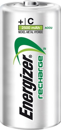 Energizer Power Plus Επαναφορτιζόμενες Μπαταρίες C Ni-MH 2500mAh 1.2V 2τμχ