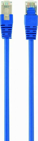 Cablexpert F/FTP Cat.6 (Gigabit) Network Cable Ethernet 0.5m Blue