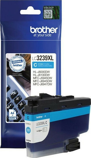 Brother LC3239XL Original InkJet Printer Ink Cyan (LC-3239XLC)