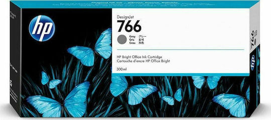 HP 766 Original InkJet Printer Ink Gray (P2V93A)