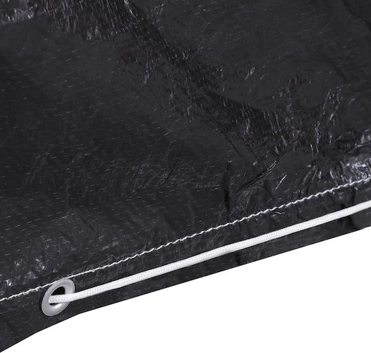 vidaXL Sofa Cover Black 325x205x70cm 2pcs